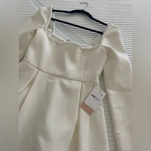 THE ULTIMATE MUSE PEARL DRESS | WHITE